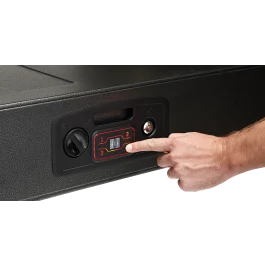 Hornady Rapid Safe AR Gunlocker RFID Keypad Black Steel Gun Safe