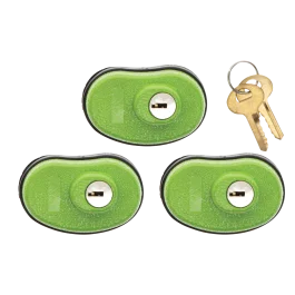 Lockdown Keyed Trigger Lock Green Rubber