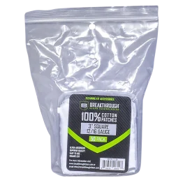 Breakthrough Clean 100% Cotton Gun Cleaning Patches 50 Pack