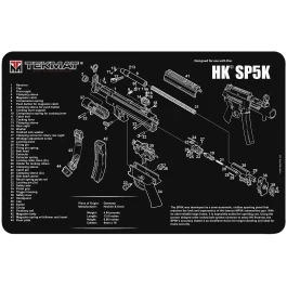 TekMat HK SP5K Black White Rubber Cleaning Mat