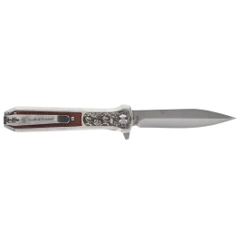 Smith & Wesson Rosewood Engraved Dagger Knife Set 3.5 Inch