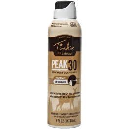 Tinks Peak30 Doe Estrus Scent Gel Stream 5 oz for Deer Hunting