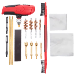 Birchwood Casey Universal Handgun Cleaning Kit Black Red 16 Piece