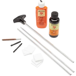 Hoppes  Rifle Cleaning Kit Bronze Bristle Clamshell