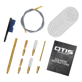 Otis Patriot .22 Cal Rifle Cleaning Kit 15 Pieces Yellow Box