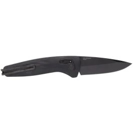 SOG OneZero AU Black Chrome Automatic Folding Knife
