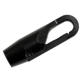GrovTec Snap Hook Swivel Adapter Push Button Black