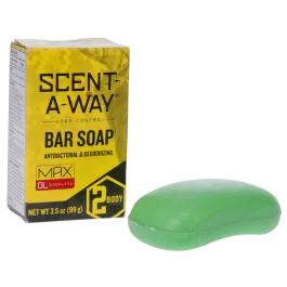 Hunters Specialties ScentAWay Green Soap 3.5 oz Odorless Bar