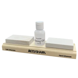 AccuSharp Whetstone Combo Kit with Honing Oil