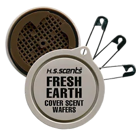Hunters Specialties Fresh Earth Scent Wafers 9 Pack with Hangers