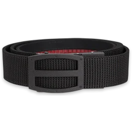Nexbelt Black Nylon EDC Strap with Stiff Microfiber Composite