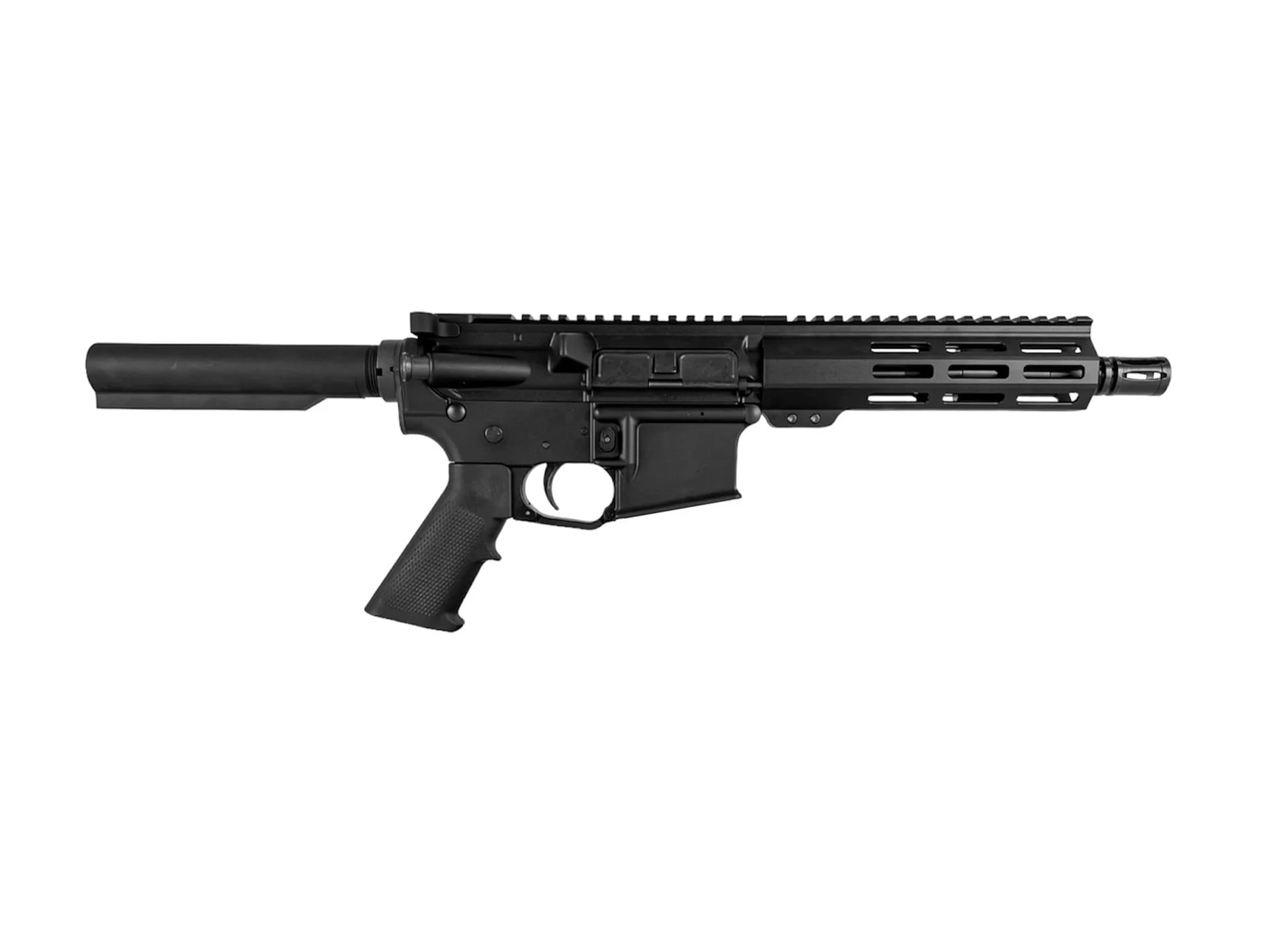 NBS Mil-Spec 7.5" 5.56 NATO 30Rd Semi-Auto AR-15 Pistol - Black - 21184