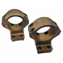 Talley Lightweight Alloy Scope Mount Combo Browning X-Bolt 30mm Med - Hell's Canyon Bronze