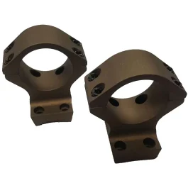 Talley Lightweight Alloy Scope Mount Combo Browning X-Bolt 1 High - Hell's Canyon Bronze