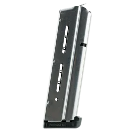 Wilson Combat Magazine For 1911 Government 357 Sig - 9 Round Stainless Steel