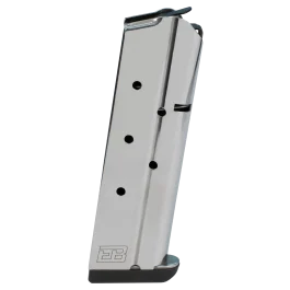 Ed Brown Magazine For 1911 Government 10mm - 8 Round Stainless Steel