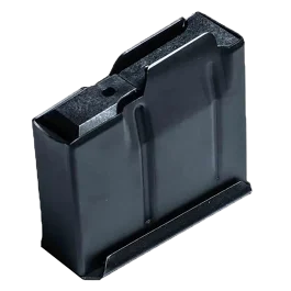 5 Round Binder Plate Steel Magazine, Black