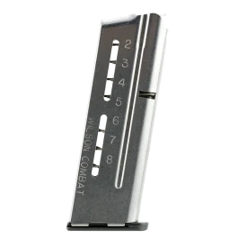 1911 Compact Elite Tactical Mag-9mm-8 Rd-flush-fit Base