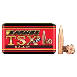 Barnes TSX 7mm 150gr Copper Boat Tail Projectiles 50ct