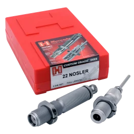 Hornady Custom Grade New Dimension Series III Rifle 2-Die Set .22 Nosler .224 Inch