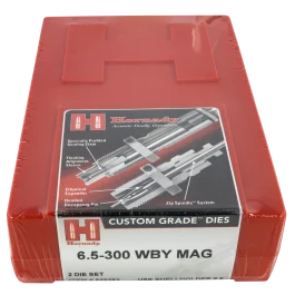 Hornady Custom Grade New Dimension Series IV 2-Die Set 6.5/.300 WBY MAG .264 Inch