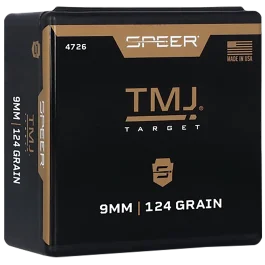 Speer TMJ Value Pack 9mm 124gr Target Projectiles 600ct