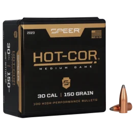 Speer Hot-Cor 30 Cal 150gr Hunting Projectiles 100ct
