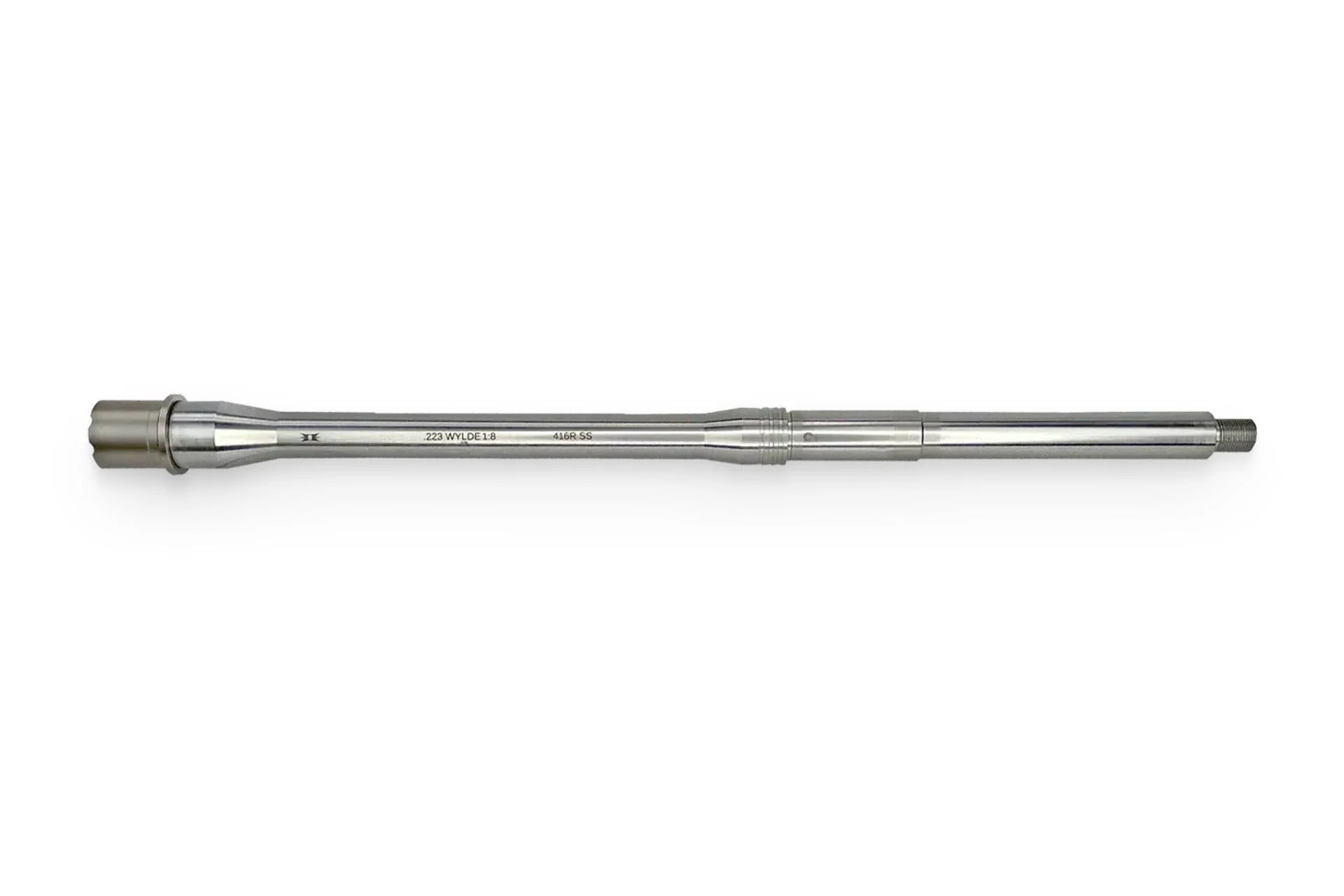 16" .223 Wylde 1:8 Government Stainless Steel Midlength Barrel - 21441