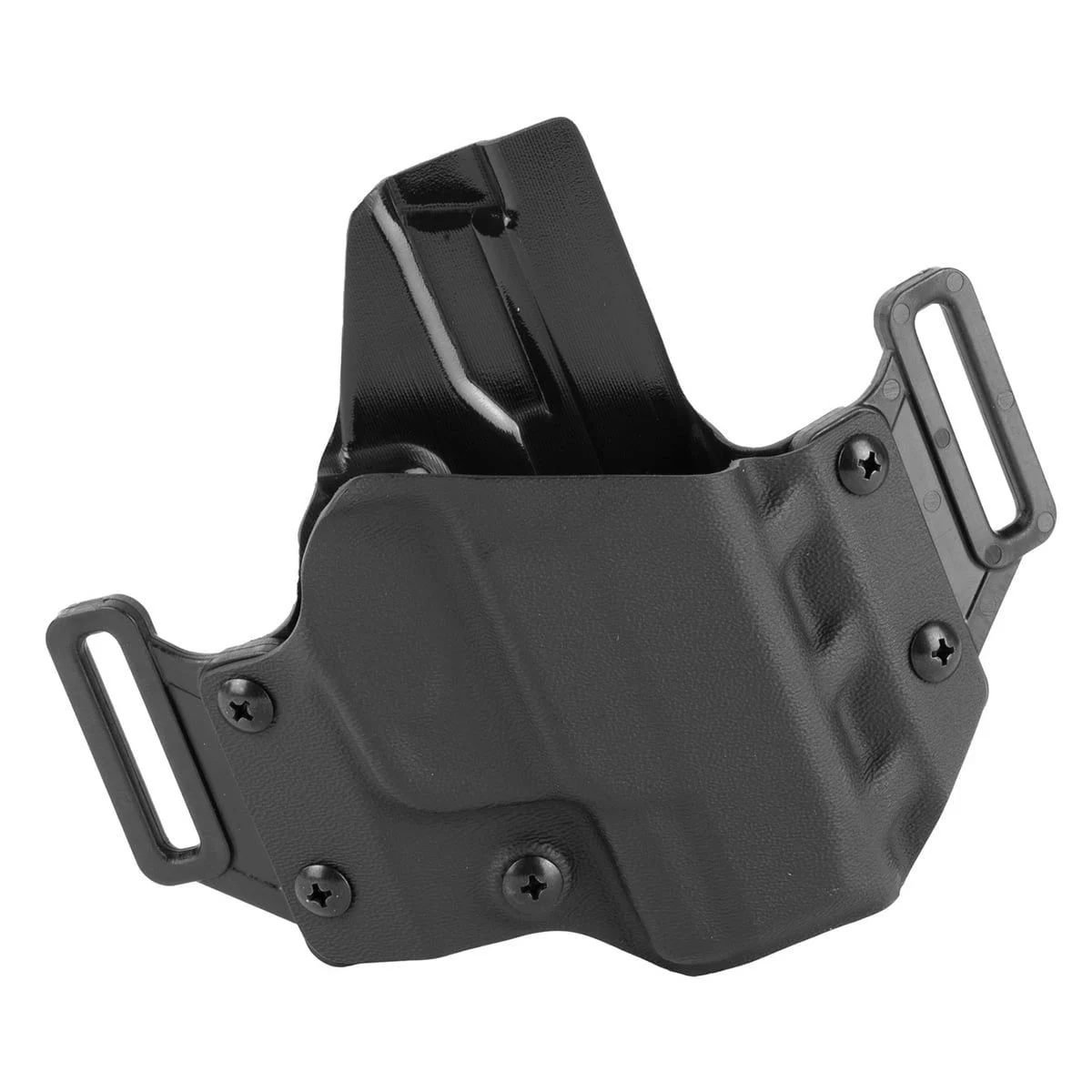 Crucial Concealment, Covert OWB, Ambidextrous, Kydex, Black, Fits Ruger Max-9 - 1204