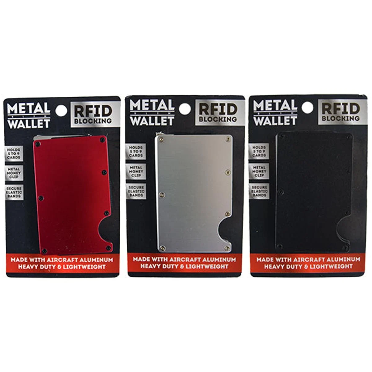 Novelty Inc 22282AZ Metal Wallet Clip - 22282AZ