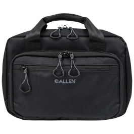 Allen Black Nylon Lockable Double Handgun Gun Case 3639