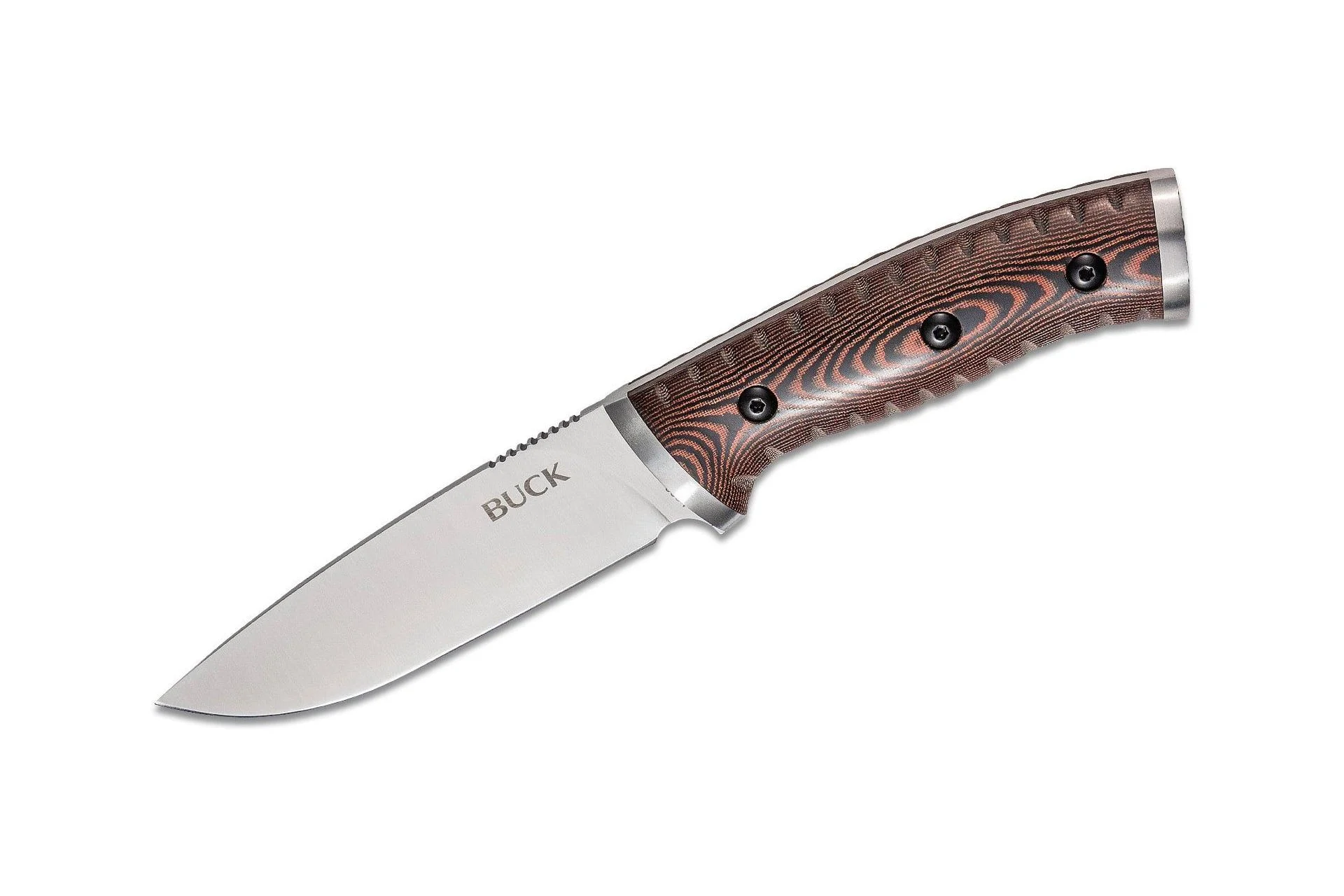Buck Knives 863 Large Selkirk Fixed Blade Survival Knife w/ Fire Striker & Nylon Sheath - 0863BRS-B