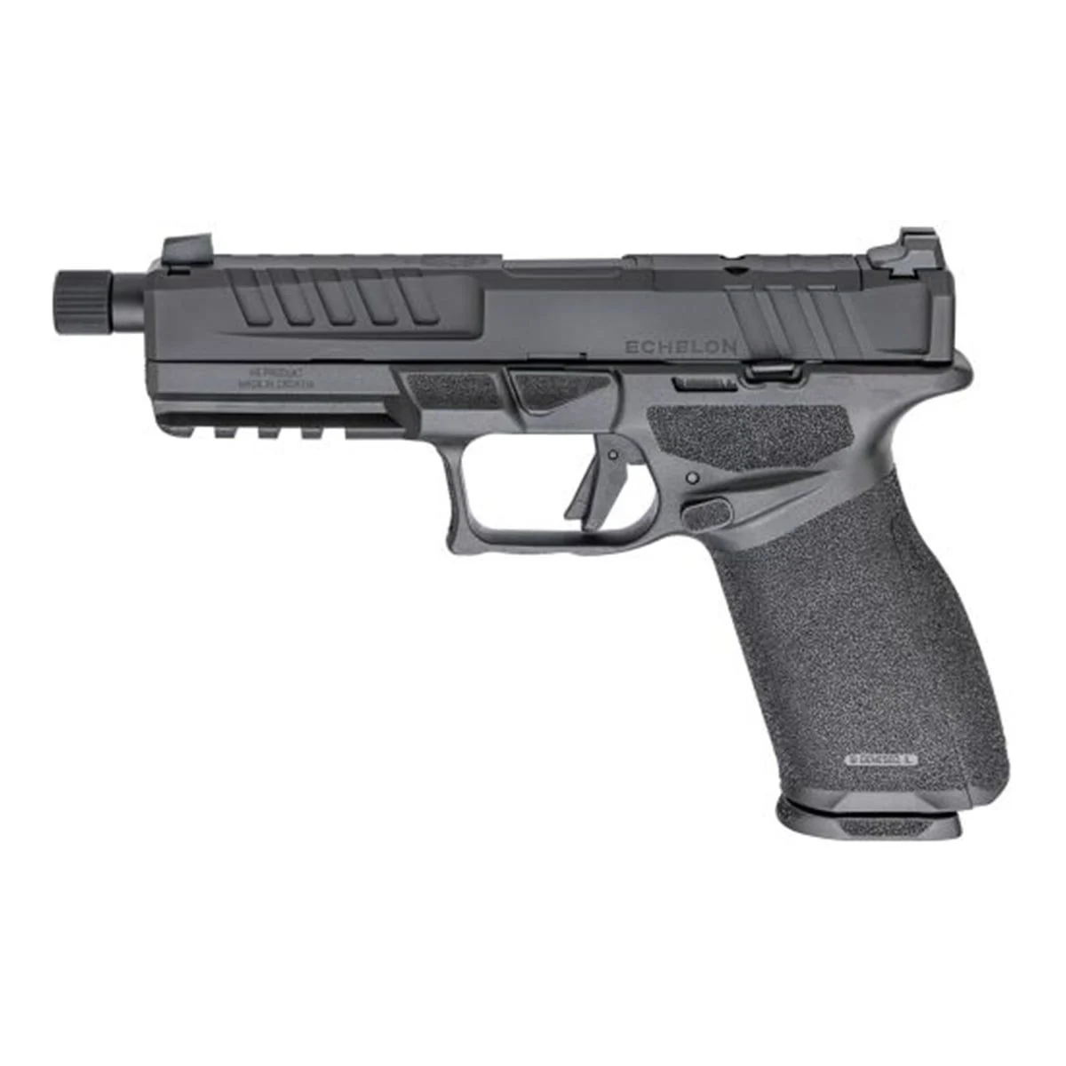 Springfield Echelon 9mm 5.28" 20Rd Pistol - Threaded, Black - ECT9459B-3D