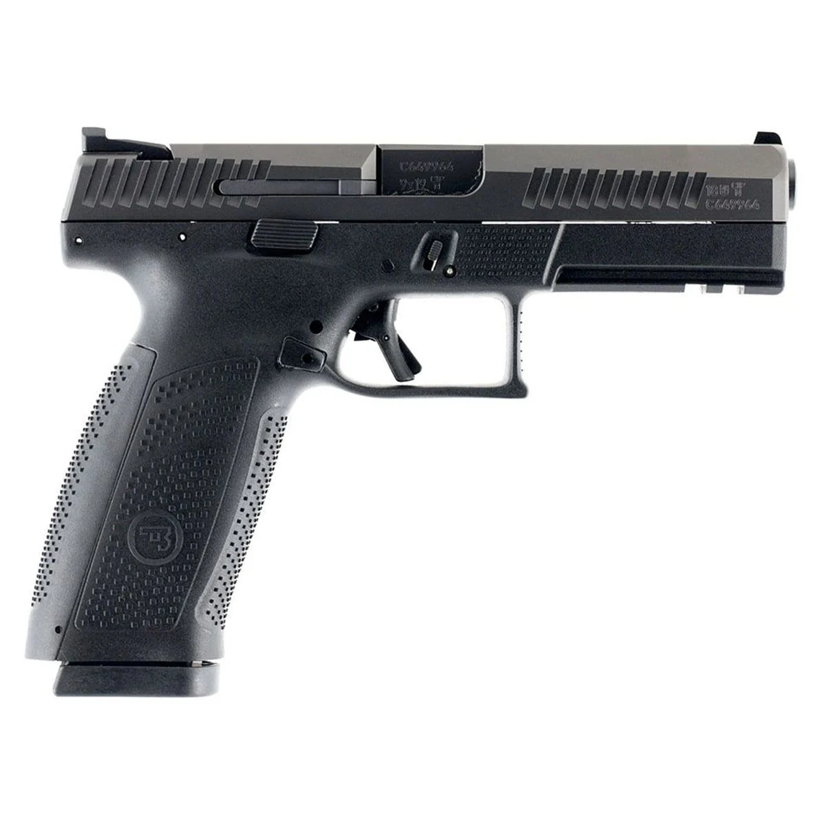 CZ P-10 F 4.5" 9mm Pistol, 19Rd, Optics Ready - 91550