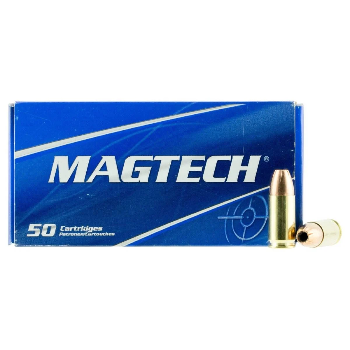 Magtech 38F Range/Training 38 Special +P 125 gr Semi Jacketed Hollow Point Handgun Ammo - 50 Rounds - 38F