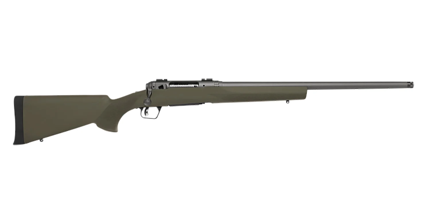 Savage 110 Trail Hunter .308 Win 22" Tungsten Gray Cerakote, OD Hogue Stock 4+1 - Gray, 22" Barrel, 4+1 Rounds, OD Green Stock - 58034