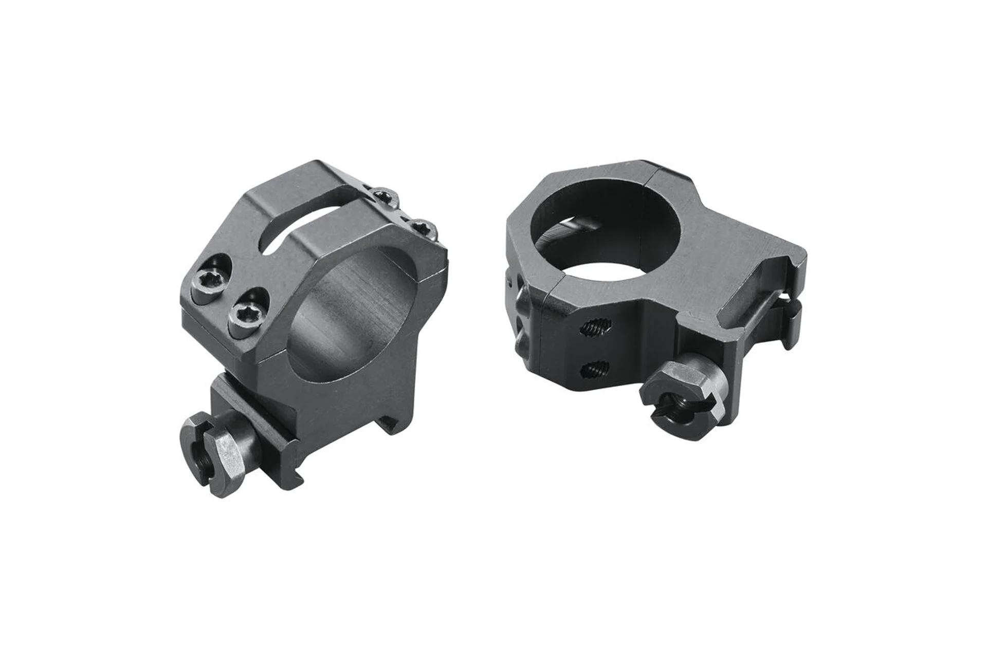 Weaver 4-Hole Skeletal 1in X-High Scope Rings - 48362