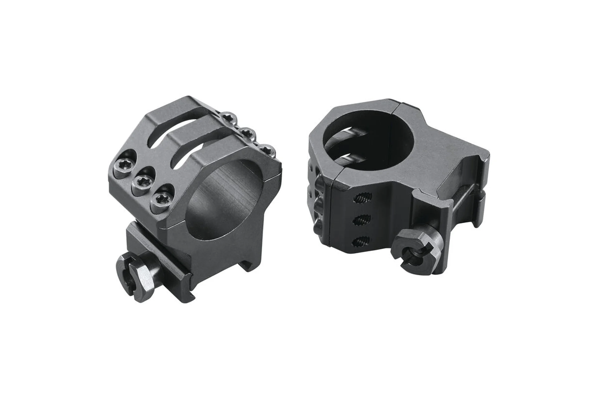 Weaver 6-Hole Skeletal 1in X-High Scope Rings - 48351