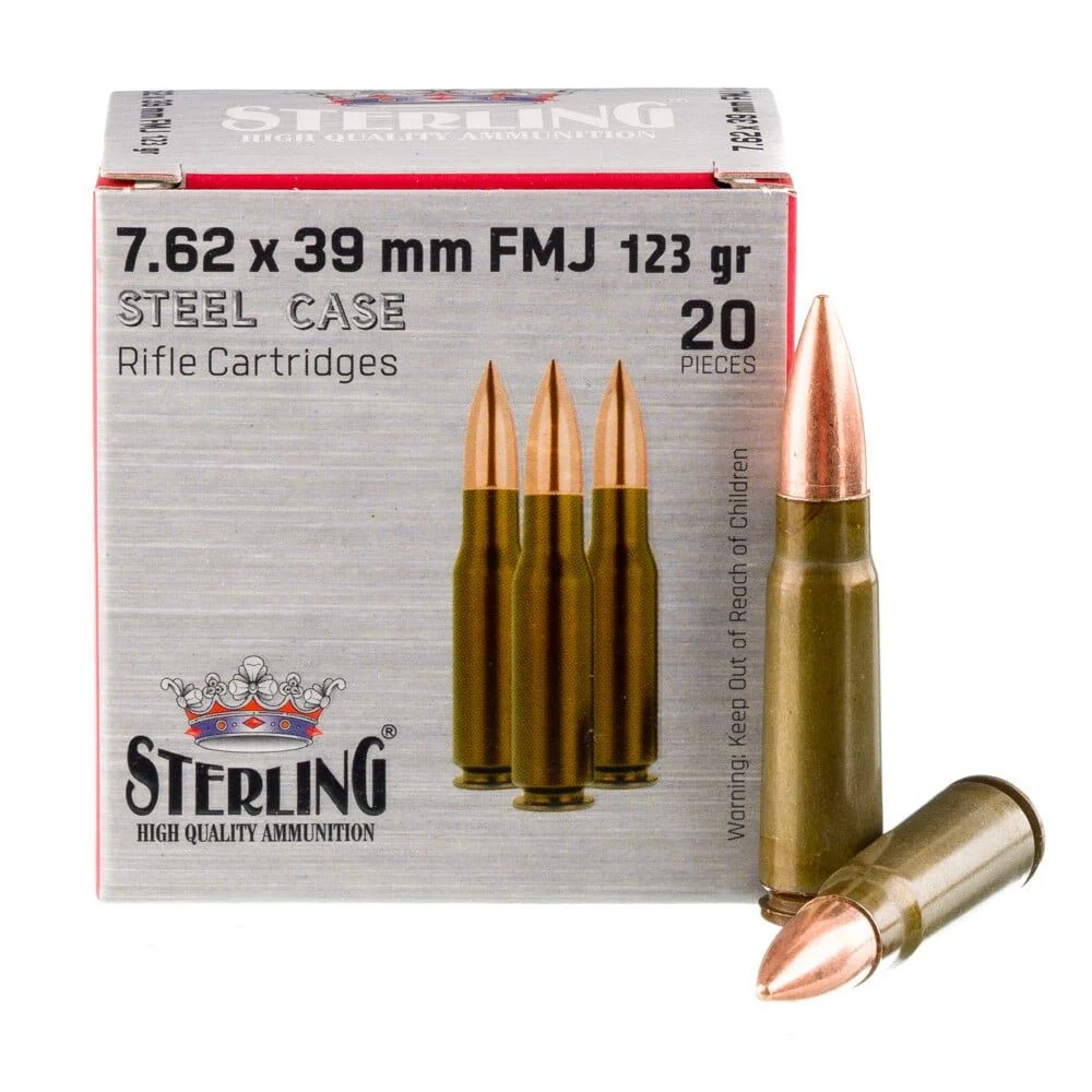 STERLING SC 762X39 123GR FMJ 2 - *GLOSRL8698779967284