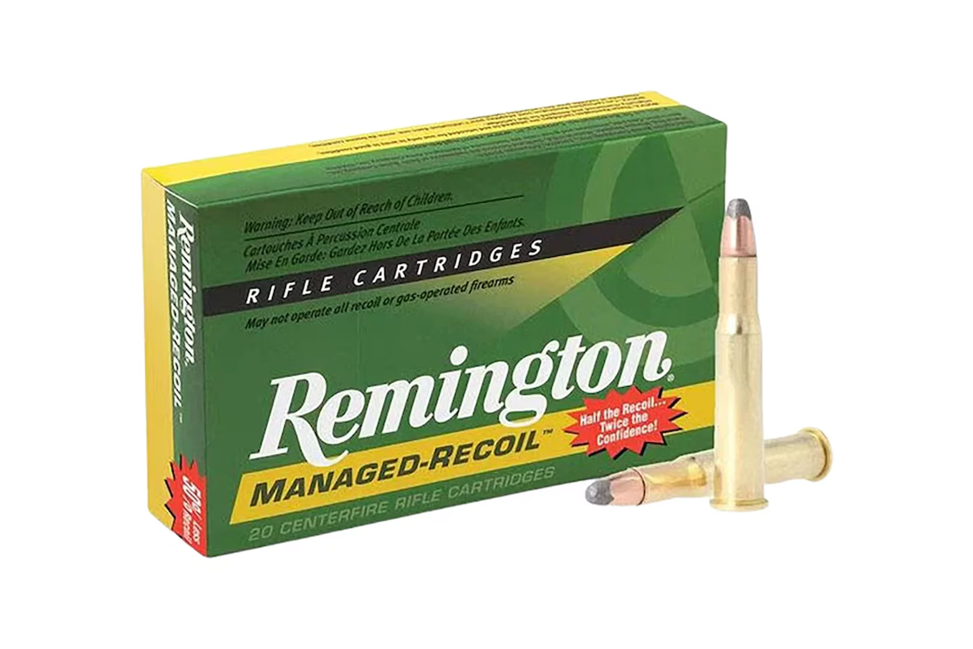 Remington Managed Recoil 30-30 Winchester 125 Grain Remington Core-Lokt JSP Ammo Rifle Ammo - 20 Rounds - RL30301