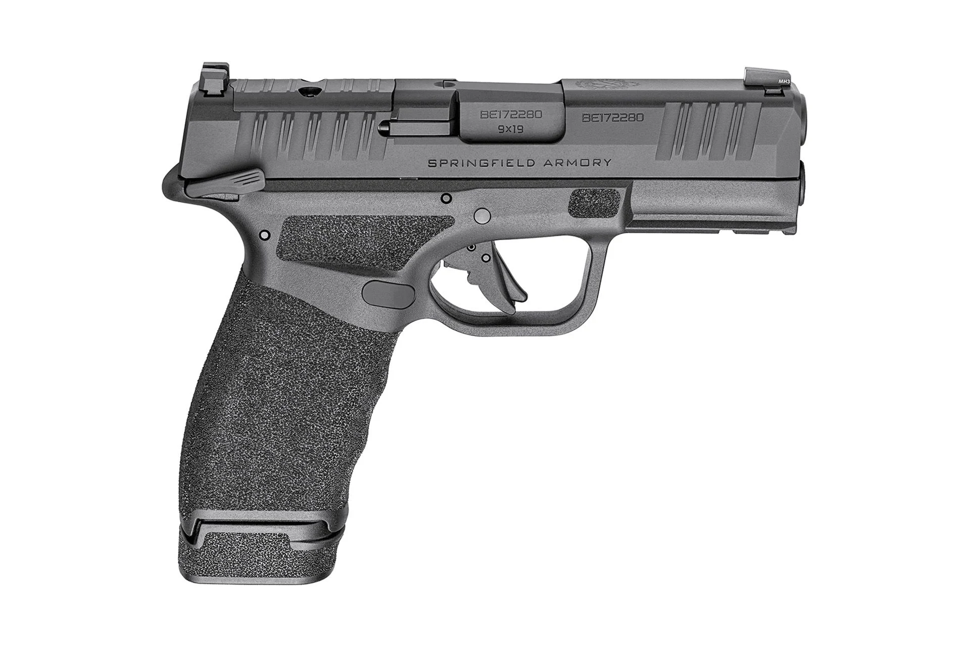 Springfield Armory Hellcat Pro OSP Compact Frame 9mm Luger 15+1/17+1 3.70" Black Melonite Steel Barrel & Optic Ready - HCP9379BOSPMS