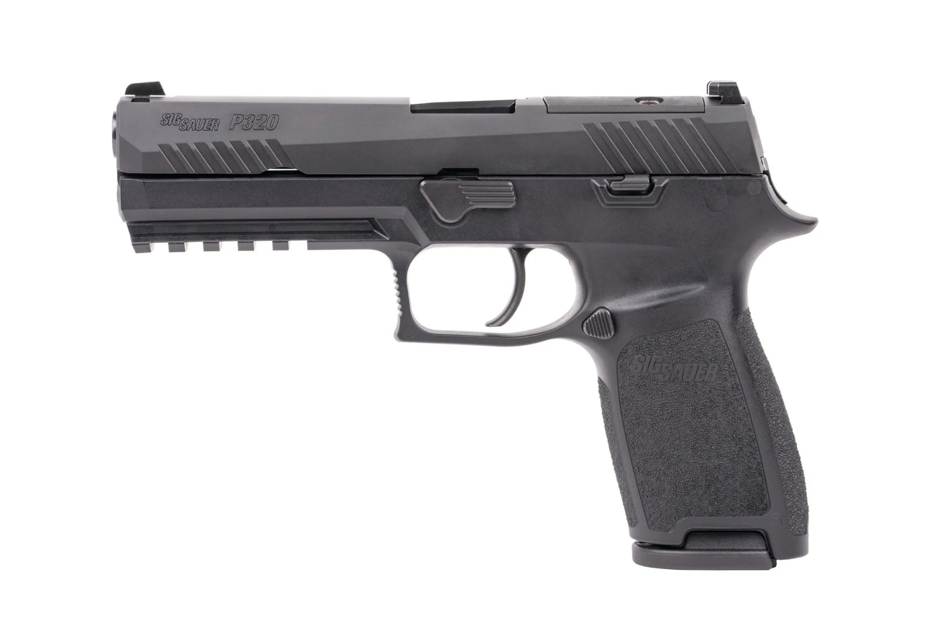 SIG Sauer P320 4.7" 9mm 17rd Full-Size Semi-Auto Pistol - Black - 320F-9-BSSP
