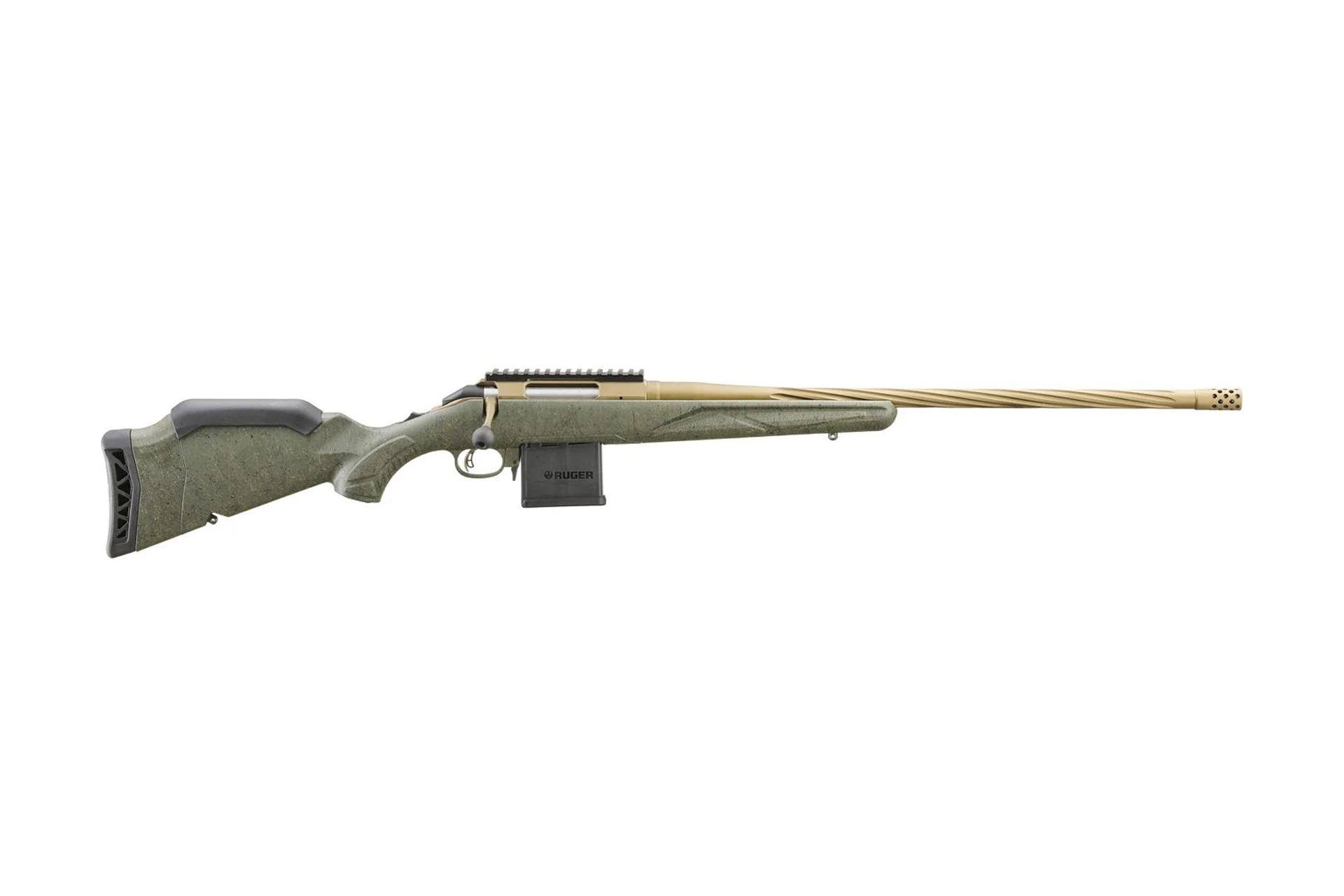 Ruger American Predator Gen II 22" .223 Remington 10rd Bolt-Action Rifle - OD Green/Burnt Bronze - 46939