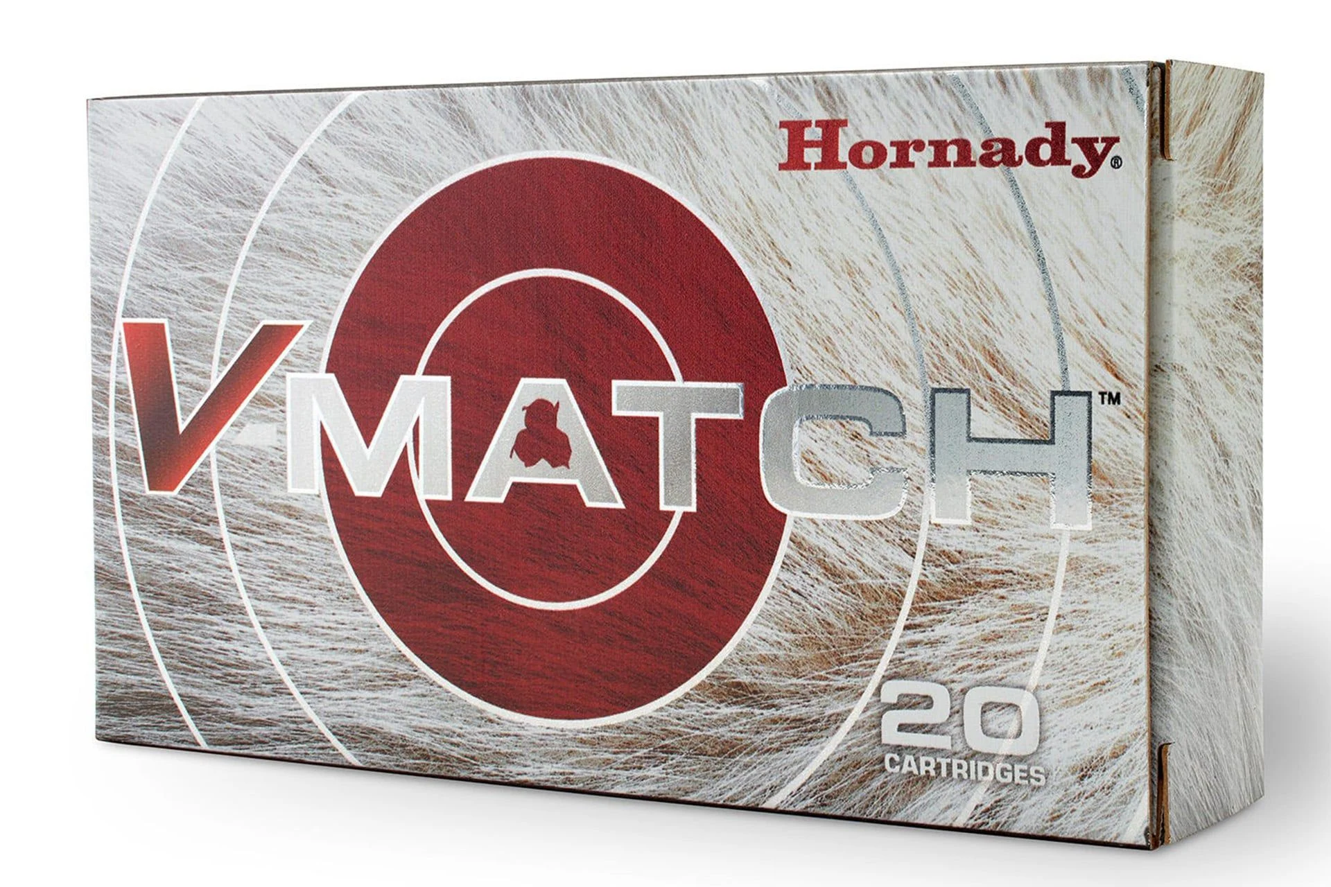 Hornady 81603 Vintage Match 6MM ARC 80 Grain Eld-Vt Brass Cased Rifle Ammunition Rifle Ammo - 20 Rounds - 81603