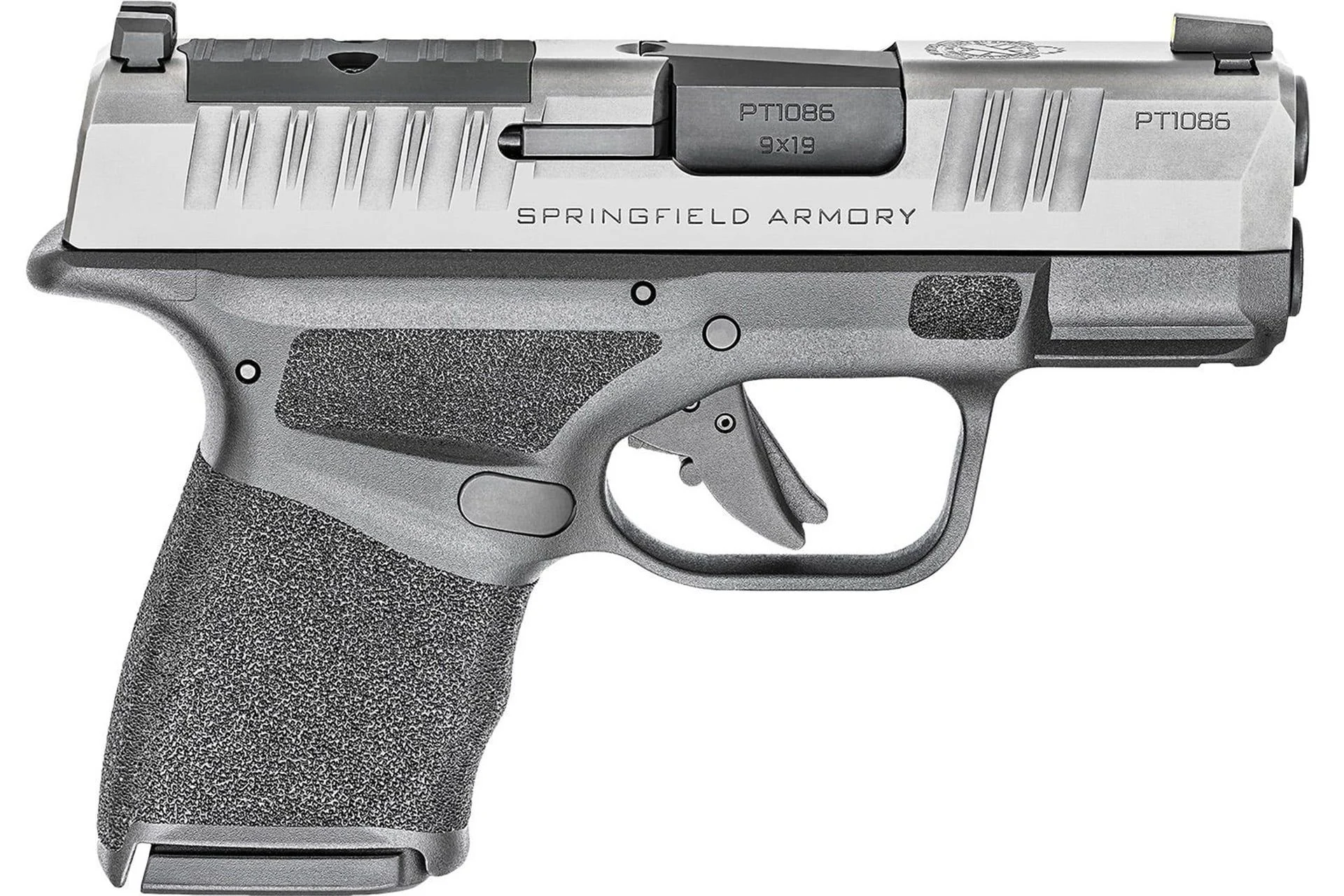 Springfield Armory Hellcat CA Compliant 9mm 3" Subcompact Semi-Auto Pistol - Stainless - Gear-Up Package - HC9319SOSPCA-P