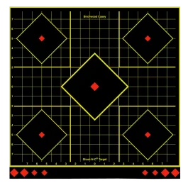 Birchwood Casey Shoot-N-C Reactive Target 17.75 Diamond (5 Pack)
