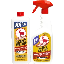 Wildlife Research Super Charged Scent Killer Combo - 24 oz Trigger Spray