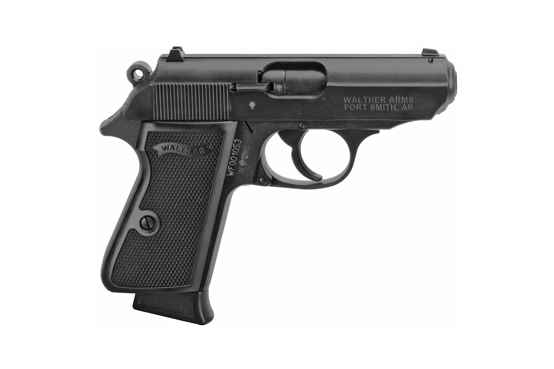 Walther PPK/S 22 LR 3.3" 10rd Semi-AutoPistol - Black - 5030300