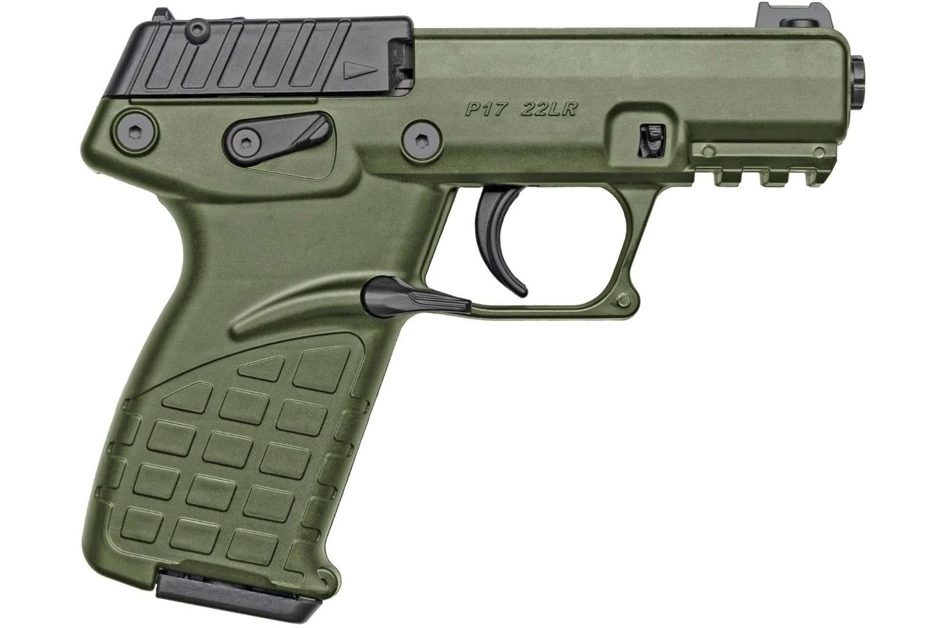 Kel-Tec P17 3.8" 22LR Pistol - OD Green - P17BGRN