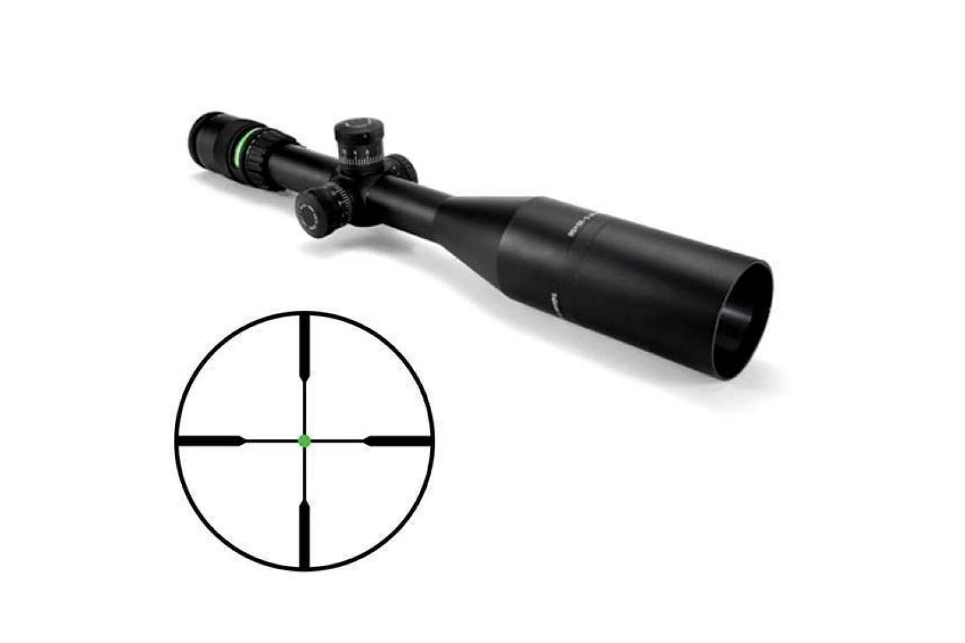 Trijicon 200040 AccuPoint 5-20x50 30mm SFP Green Dot Riflescope - STD Crosshair w/ Green Dot - 200040